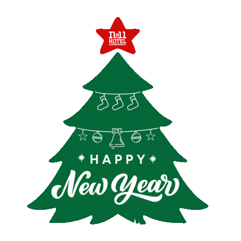 New Year Christmas Sticker by No11Hotel&Apartments