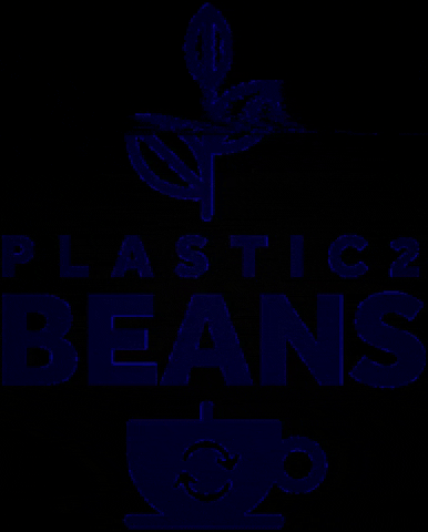 Plastic2Beans coffee sustainable bio plastic GIF