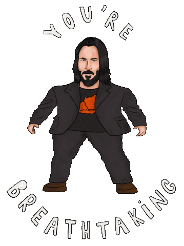 Keanu Reeves Sticker