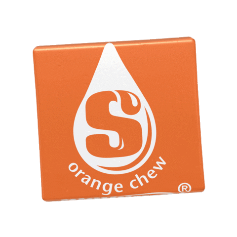 Orange Sticker by STARBURST