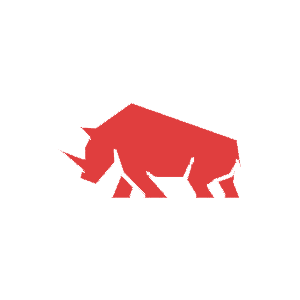 Rhino Sticker by Earth Caps