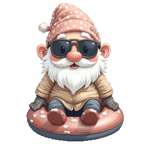 Winter Snowing Sticker