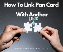 Pan Card Aadhar Card Link GIF