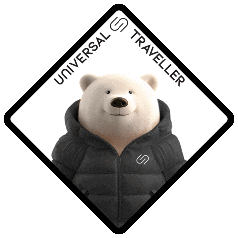 Ut Sticker by Universal Traveller