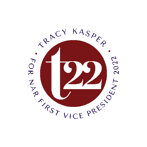 Tracy Kasper For NAR First Vice President 2022 Sticker