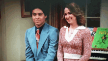TV gif. Wilmer Valderrama as Fez in That '70s Show smirks and exclaims, "I was going to say that!" before turning to a woman seated next to him and embracing her in excitement.