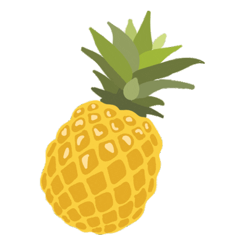 Pineapple Selma Sticker by ABBY