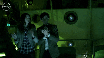 Matt Smith Applause GIF by Doctor Who