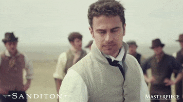 Theo James Yes GIF by MASTERPIECE | PBS