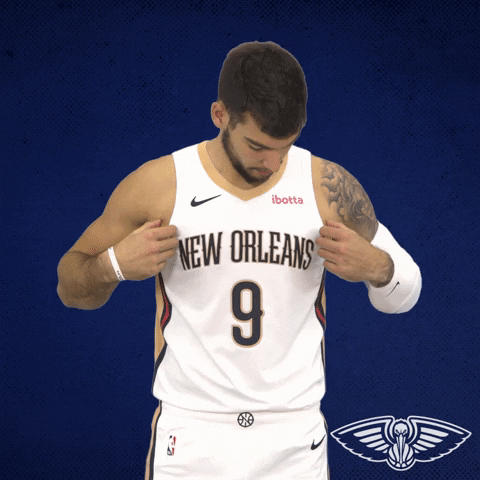 Willy Hernangomez Basketball GIF by New Orleans Pelicans