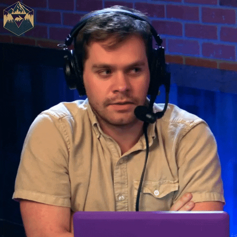 Nervous Dungeons And Dragons GIF by Hyper RPG