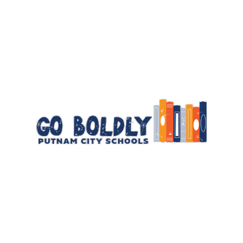 Go Boldly Oklahoma City Sticker by Putnam City Schools