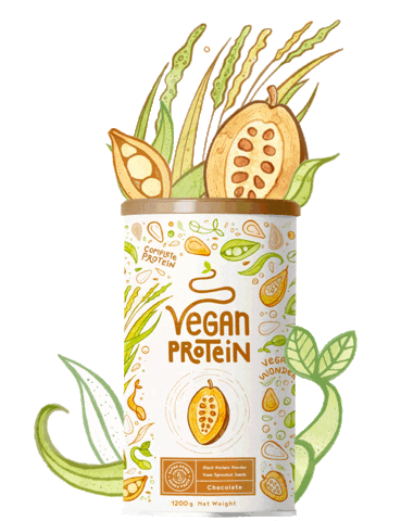 Vegan Chocolate Sticker by Alpha Foods