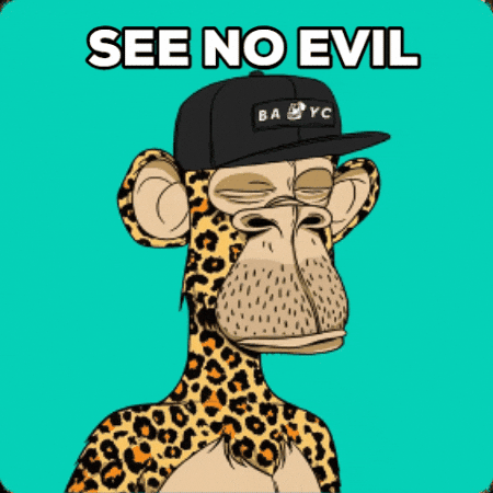 See No Evil GIF by Boring Merch