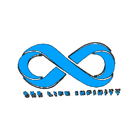 One Life Infinity Sticker by drimka