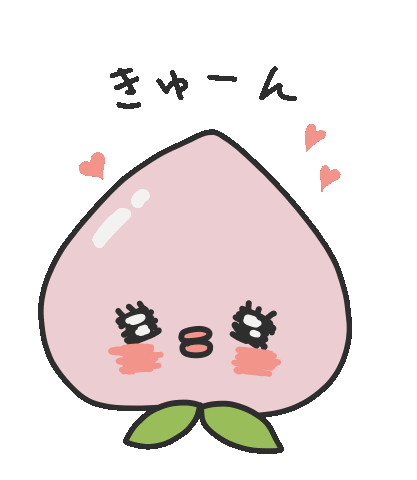 桃チル Sticker by Design88_momo