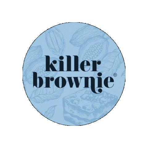 Chocolate Dessert Sticker by The Killer Brownie® Company