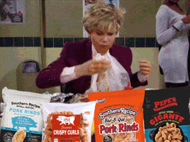 Night Court Eating GIF by Southern Recipe Small Batch