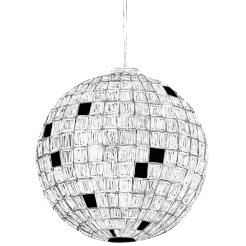 Discokugel Dgkw Sticker by Die Goldkinder