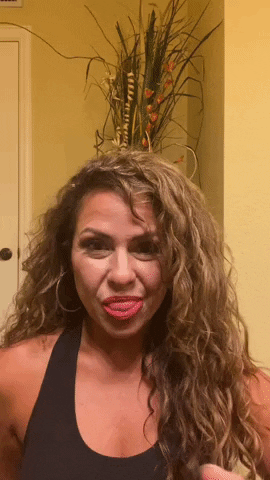 Red Lips Love GIF by Tricia  Grace