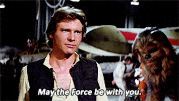 star wars may the force be with you GIF