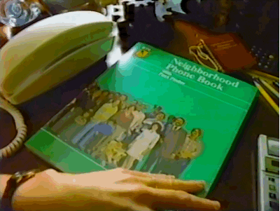  80s 1980s 1984 commericial phone book GIF