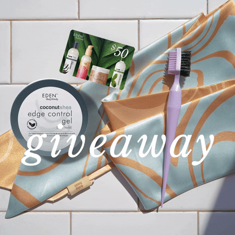 Giveaway Natural Hair GIF by baby tress