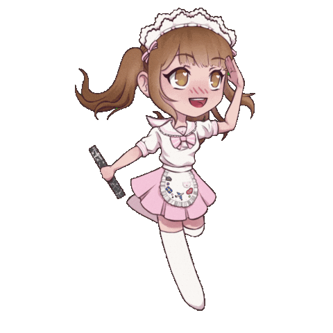 Freya Sticker by Meian Maid Cafe