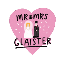 Glaisterwedding Sticker by studionough