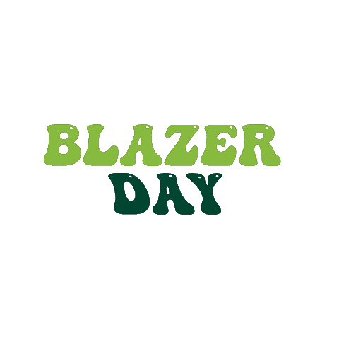 Blazers Sticker by Elms College