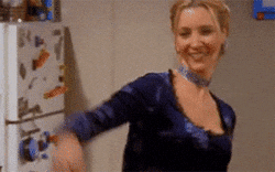 phoebe buffay dancing GIF