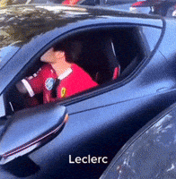 Charles Leclerc Cough GIF
