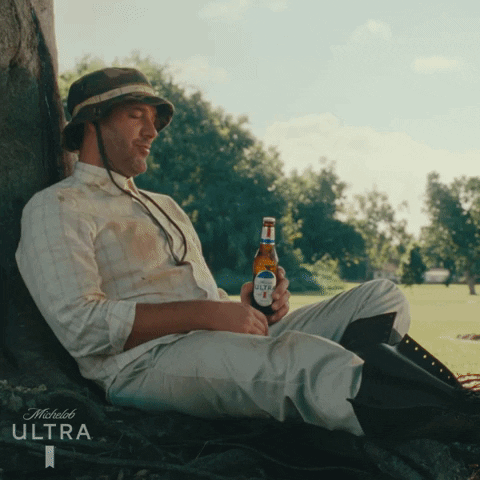 Relaxing Super Bowl GIF by MichelobULTRA