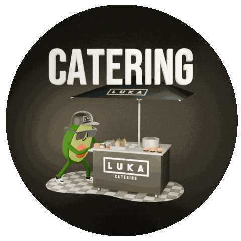 Poke Catering Sticker by LukaPokes