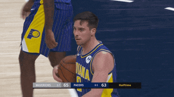 Wink Tj Mcconnell GIF by Indiana Pacers