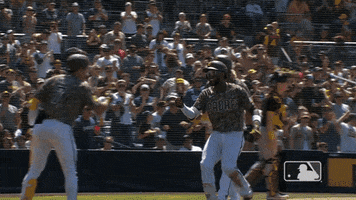 Happy Major League Baseball GIF by San Diego Padres