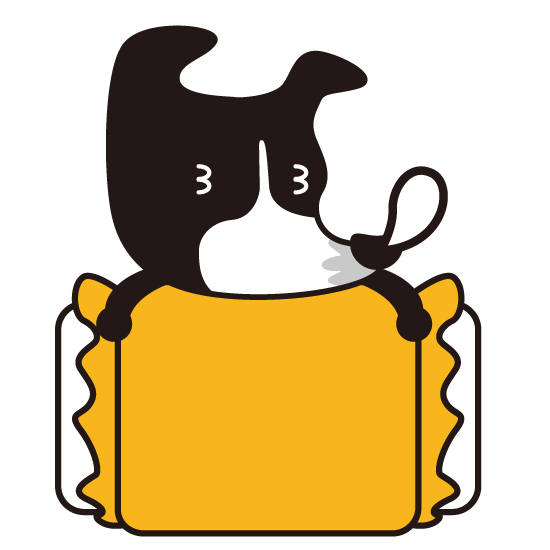 Sleepy Puppy Sticker