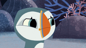 horror shock GIF by Puffin Rock