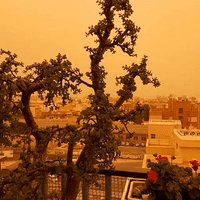 Southern Spain Sees Hazy Skies as Sahara Dust Storm Blows In