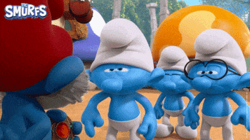 Uh Oh What GIF by The Smurfs