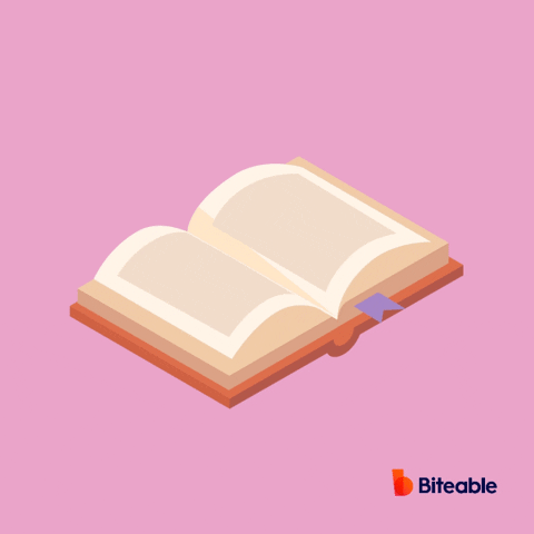 Book Studying GIF by Biteable