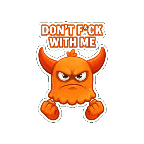 Try Me Over It Sticker by Momo & Tulus
