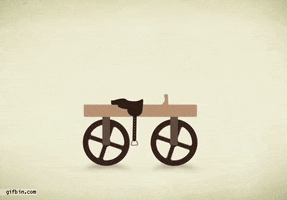 evolution bicycle GIF