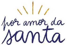 Por Amor Gold Sticker