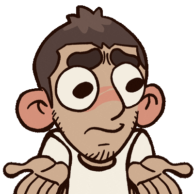 Face Shrug Sticker