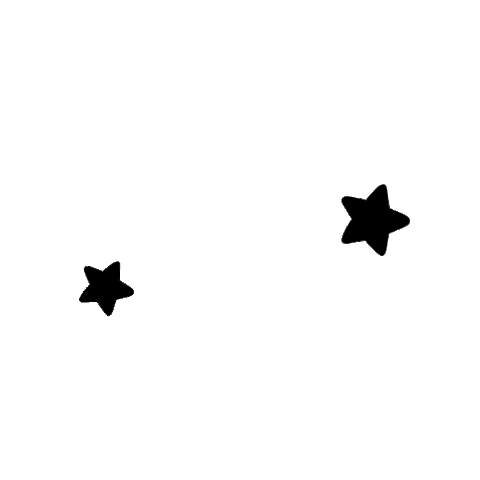 Black And White Star Sticker by NIVEA Belgium