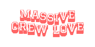 Massive Crew Love Sticker by Yvonne Petzke