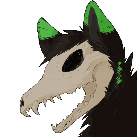Fictive Fox Sticker