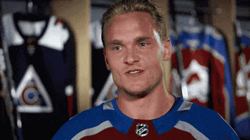 national hockey league smile GIF by Colorado Avalanche