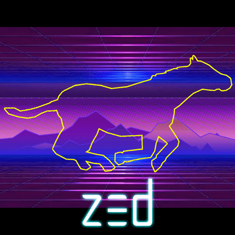 Animation Horse GIF by ZEDRUN